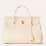 Loro Piana Loom L32 Bag in Cream Grained Leather