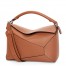 Loewe Puzzle Medium Bag in Brown Classic Calfskin