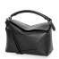 Loewe Puzzle Medium Bag in Black Classic Calfskin