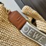 Loewe Slit Tote Bag in Raffia and Calfskin 