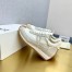 Loewe Women's Flow Runner Sneakers in White Brushed Suede 