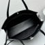 Phoebe Philo Small Kit Cabas Bag in Black Calfskin