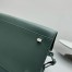 The Row Margaux 10 Top Handle Bag in Green eather