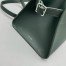 The Row Margaux 10 Top Handle Bag in Green eather