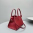The Row Margaux 10 Top Handle Bag in Red eather
