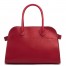 The Row Margaux 10 Top Handle Bag in Red eather