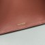 The Row Margaux 12 Top Handle Bag in Brick Leather