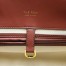 The Row Margaux 12 Top Handle Bag in Brick Leather