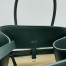 The Row Margaux 12 Top Handle Bag in Green Leather
