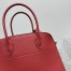 The Row Margaux 12 Top Handle Bag in Red Leather