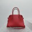 The Row Margaux 12 Top Handle Bag in Red Leather