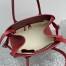 The Row Margaux 12 Top Handle Bag in Red Leather