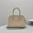 The Row Margaux 12 Top Handle Bag in Sand Grained Leather