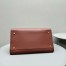 The Row Margaux 15 Top Handle Bag in Brick Leather