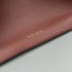 The Row Margaux 15 Top Handle Bag in Brick Leather