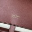 The Row Margaux 15 Top Handle Bag in Brick Leather