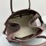 The Row Margaux 15 Top Handle Bag in Chocolate Leather