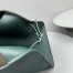 The Row Margaux 15 Top Handle Bag in Green Leather