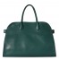 The Row Margaux 15 Top Handle Bag in Green Leather