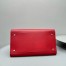 The Row Margaux 15 Top Handle Bag in Red Leather