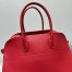 The Row Margaux 15 Top Handle Bag in Red Leather