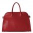 The Row Margaux 15 Top Handle Bag in Red Leather