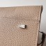 The Row Margaux 15 Top Handle Bag in Sand Grained Leather