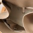 The Row Margaux 15 Top Handle Bag in Sand Grained Leather