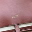The Row Margaux 17 Top Handle Bag in Brick Leather