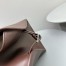 The Row Margaux 17 Top Handle Bag in Chocolate Leather