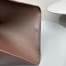 The Row Margaux 17 Top Handle Bag in Chocolate Leather