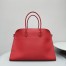The Row Margaux 17 Top Handle Bag in Red Leather