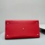The Row Margaux 17 Top Handle Bag in Red Leather