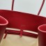 The Row Margaux 17 Top Handle Bag in Red Leather