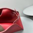 The Row Margaux 17 Top Handle Bag in Red Leather