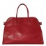 The Row Margaux 17 Top Handle Bag in Red Leather