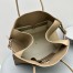 The Row Margaux 17 Top Handle Bag in Sand Grained Leather