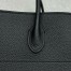 The Row Margaux EW Top Handle Bag in Black Grained Leather