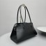The Row Margaux Shoulder 12 Bag in Black Leather