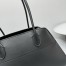 The Row Margaux Shoulder 12 Bag in Black Leather