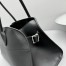 The Row Margaux Shoulder 12 Bag in Black Leather
