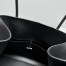 The Row Margaux Shoulder 12 Bag in Black Grained Leather
