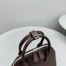 The Row Devon Mini Bag in Burgundy Calfskin