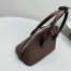 The Row Devon Mini Bag in Burgundy Calfskin