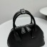 The Row Devon Mini Bag in Black Calfskin