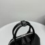 The Row Devon Mini Bag in Black Calfskin