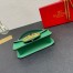 Valentino Small Loco Shoulder Bag In Green Calfskin