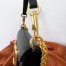 Valentino Small Loco Shoulder Bag In Black Calfskin