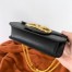 Valentino Small Loco Shoulder Bag In Black Calfskin