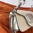Valentino Small Loco Shoulder White Bag with Crystals Logo